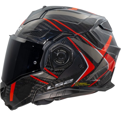 Ls2 klapphelm advant carbon - klapphelm, x