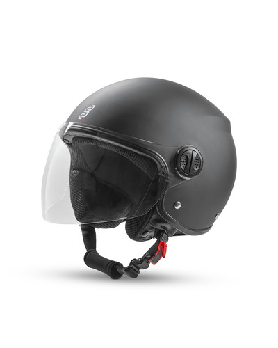 Motorradhelm aria matt black - motorradhelm,