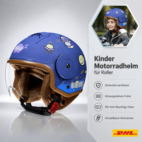 Kinder halbhelm quadhelm - kinder,