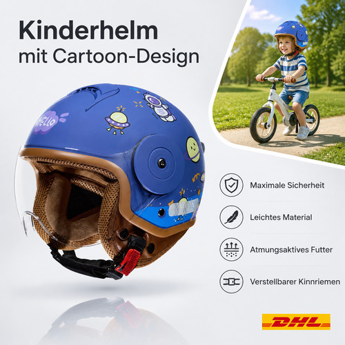 Kinder integralhelm helmet - kinder,
