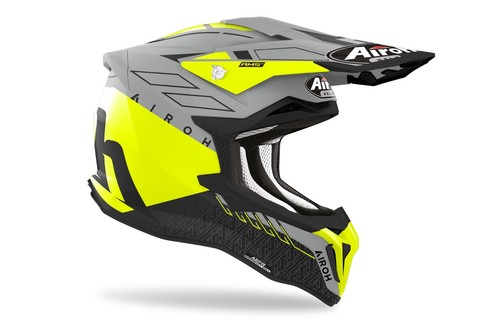 Airoh strycker skin helm gelb - strycker,
